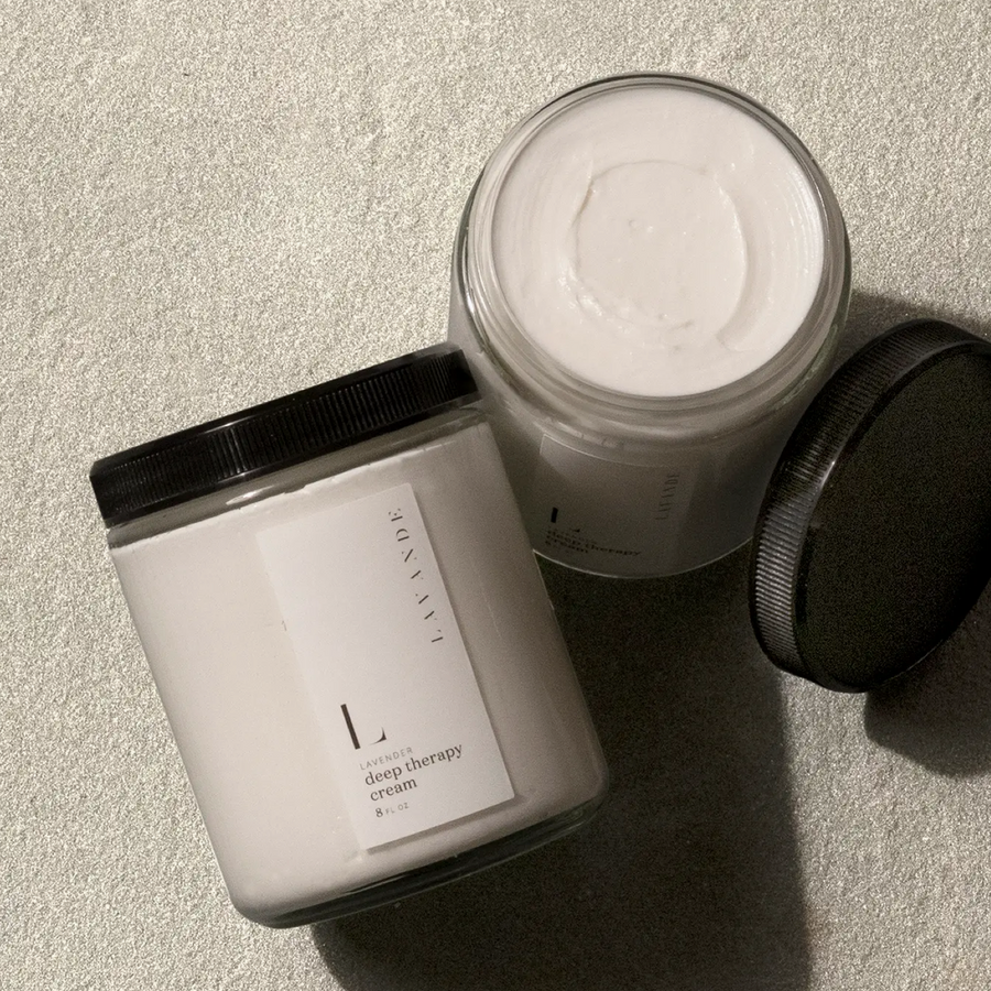 Lavender Deep Therapy Cream 8oz