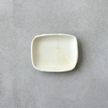 Handmade Pale Yellow Rectangle Mini Tray