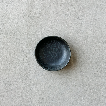 Speckled Black Sauce Bowl