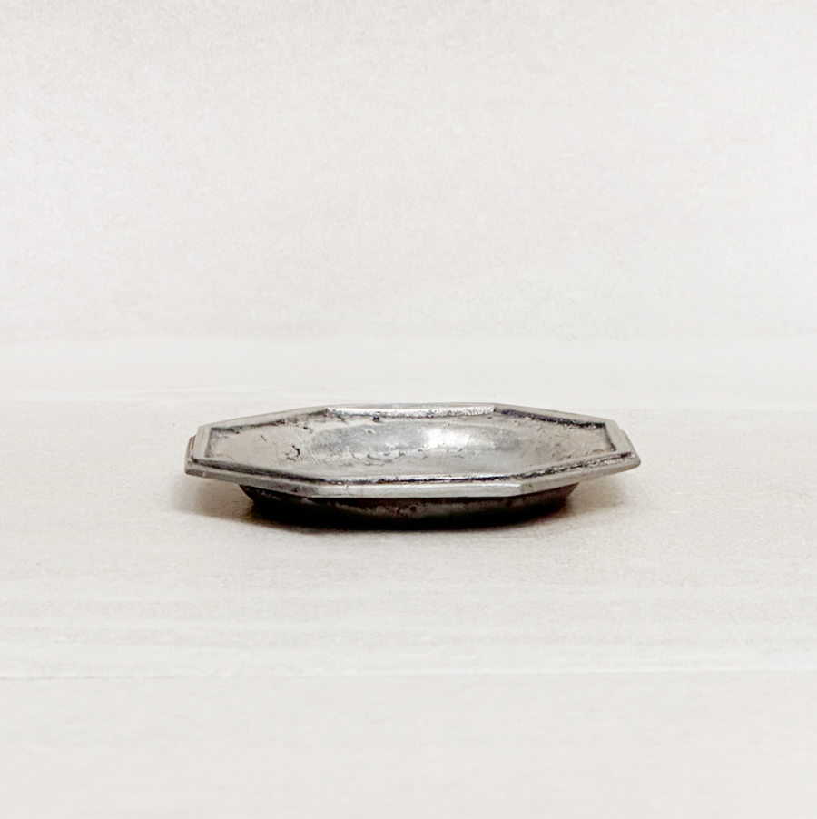 Petite Vintage Silver Octagonal Tray