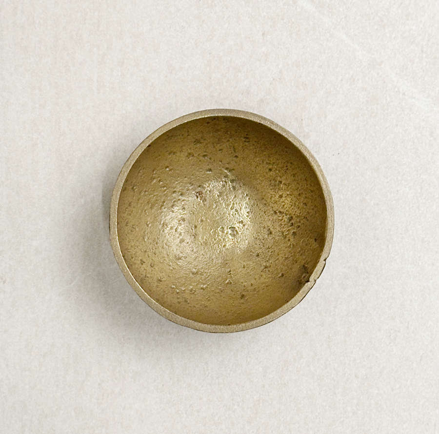 Vintage Molten Brass Bowl