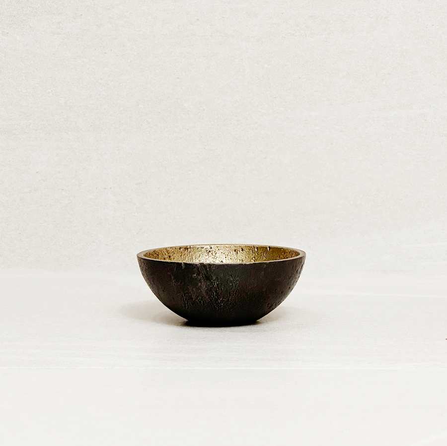 Vintage Molten Brass Bowl