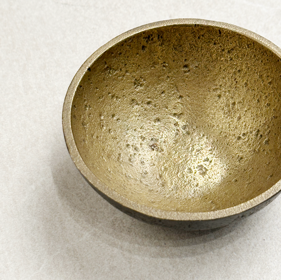 Vintage Molten Brass Bowl
