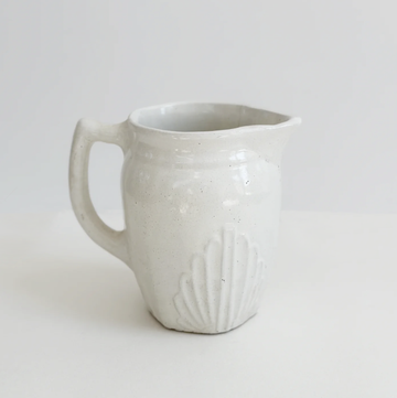 Vintage Art Deco Stoneware Pitcher