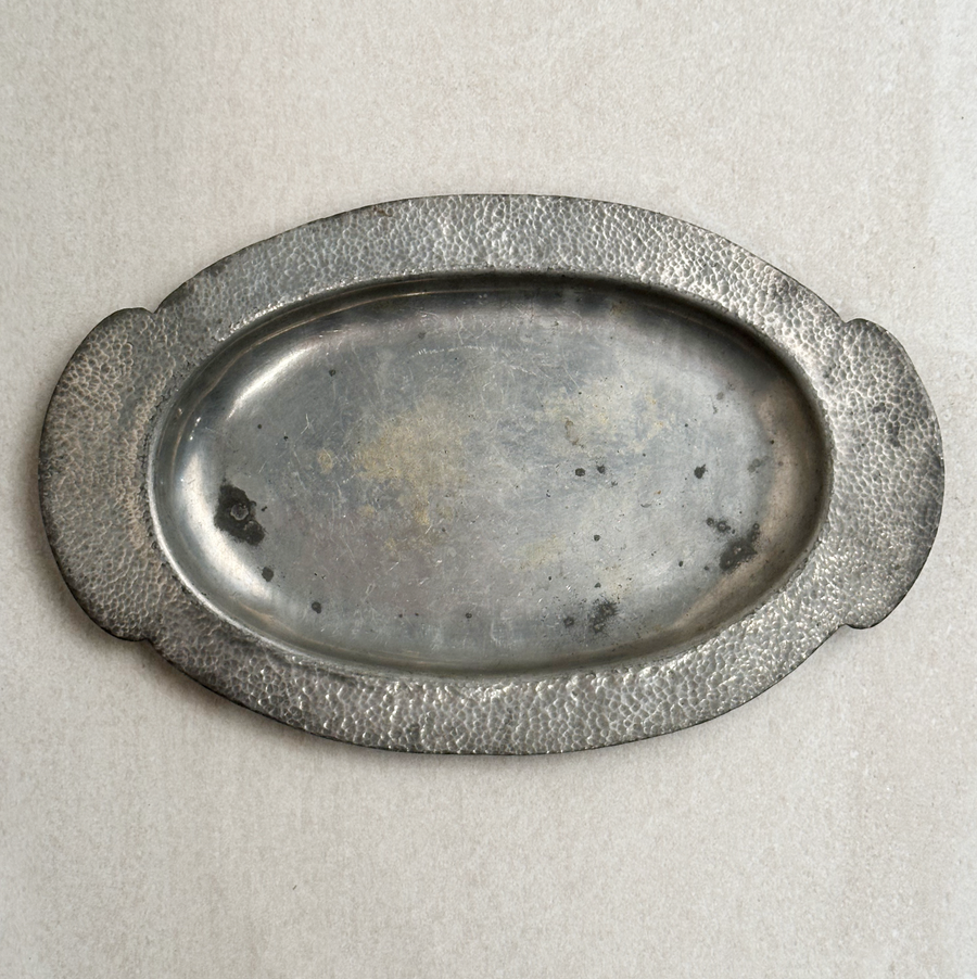 Hammered Rim Tray