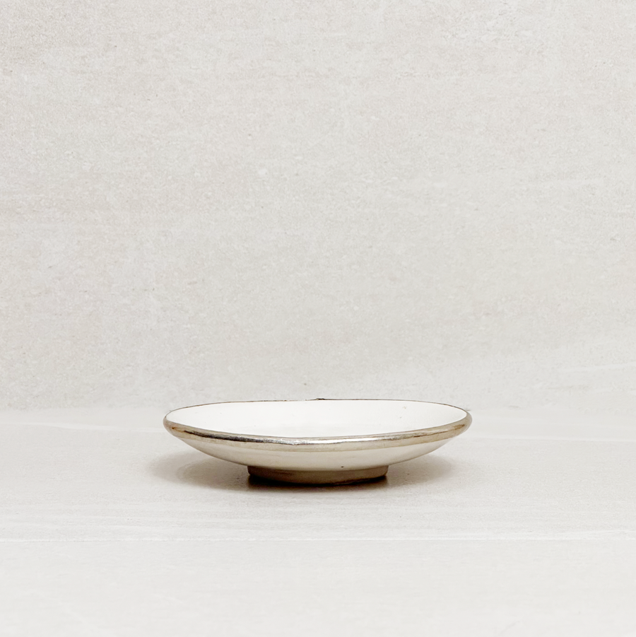 Vintage Silver Edged Plate