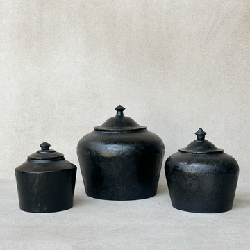 Vintage Cast Iron Vessels