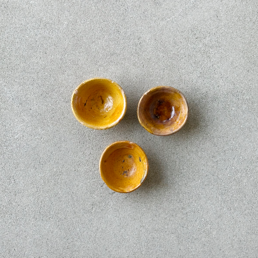 Vintage Clay Mini Bowls
