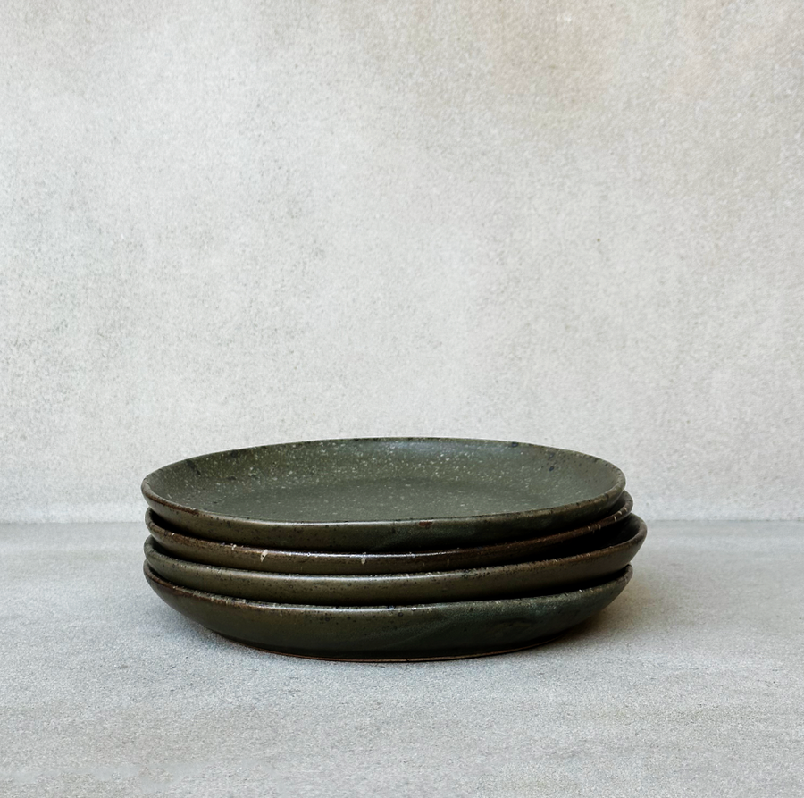 Marcus Gray Salt Glaze Bread Plate