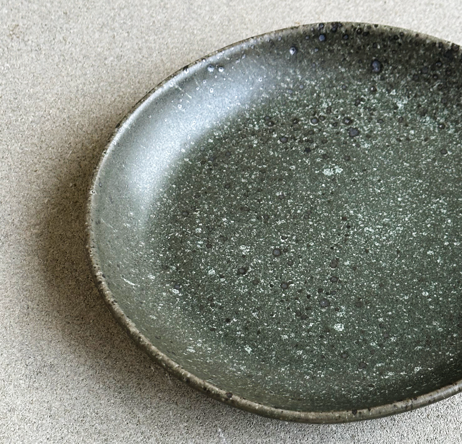 Marcus Gray Salt Glaze Bread Plate