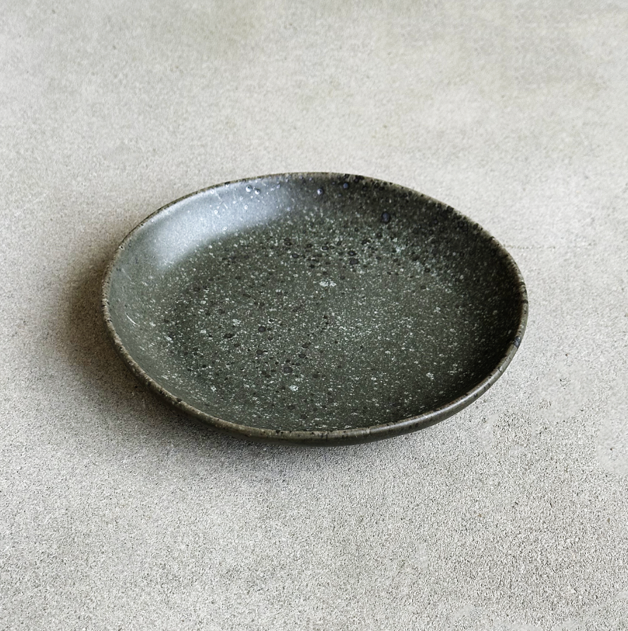 Marcus Gray Salt Glaze Bread Plate