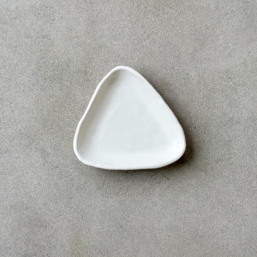 White Triangle Tray