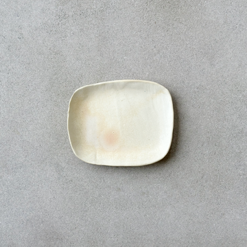 Pale Ivory Rectangle Tray