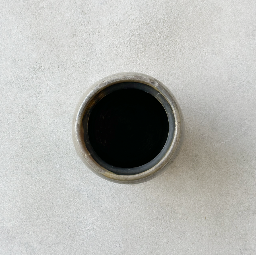 Vintage Seal Gray Crock