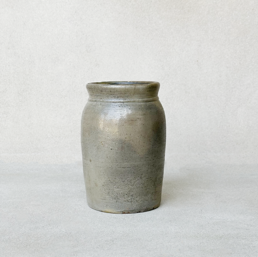 Vintage Seal Gray Crock