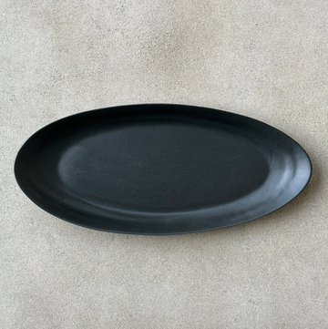 Black Oval Platter