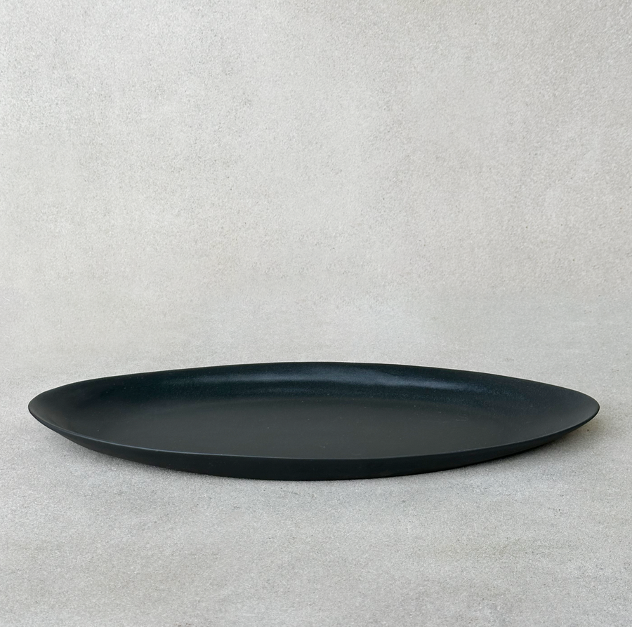 Black Oval Platter