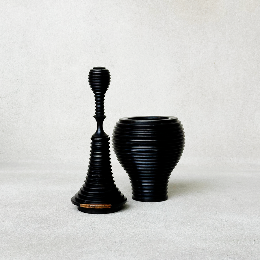 Ebony Wood Vessel