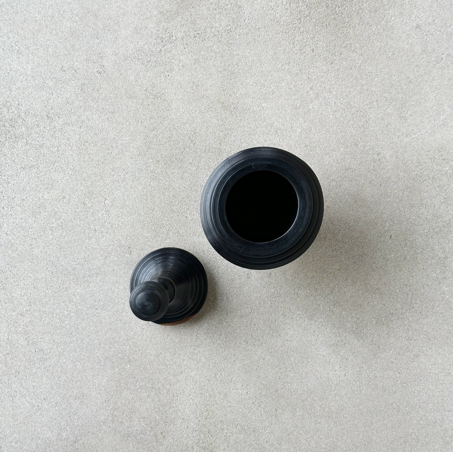 Ebony Wood Vessel