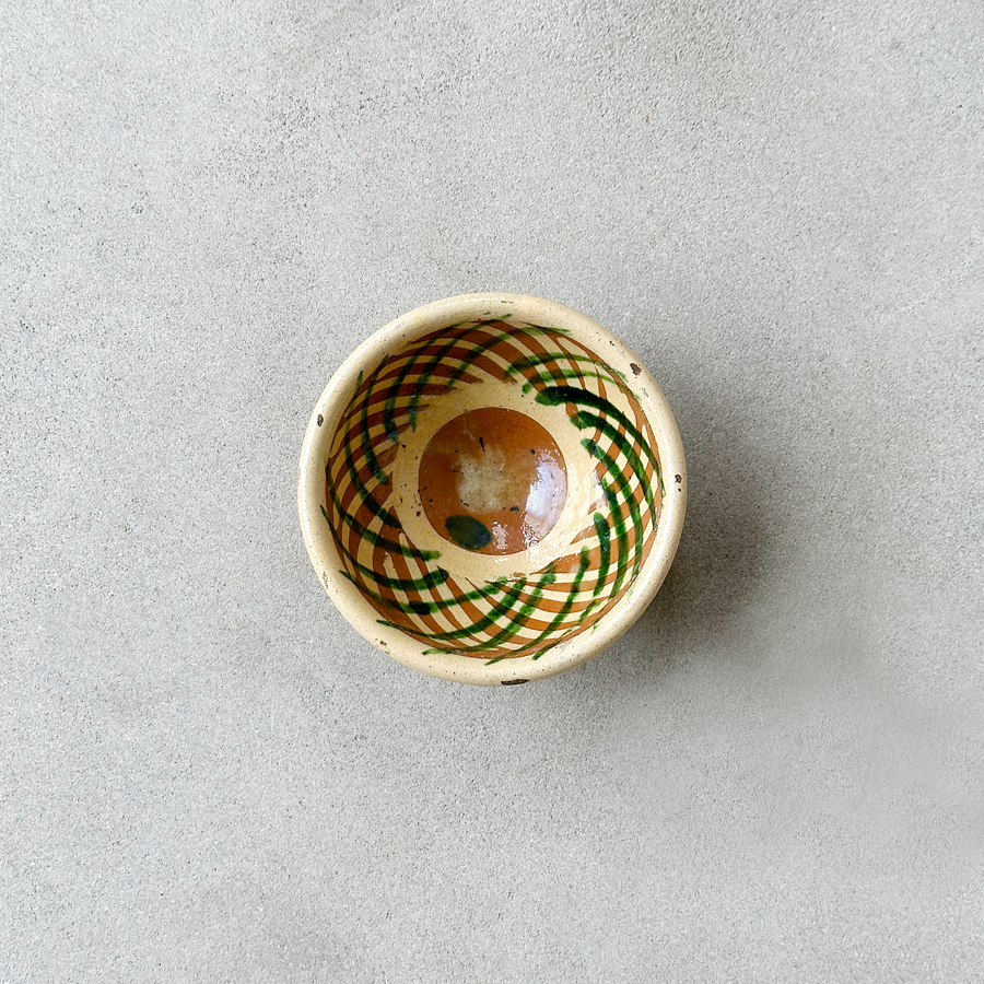 Vintage Harvest Grid Bowl
