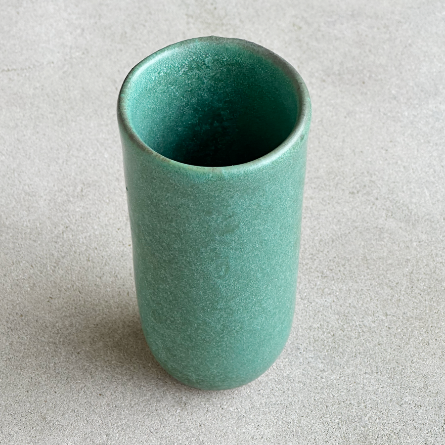 Turquoise Tall Cup
