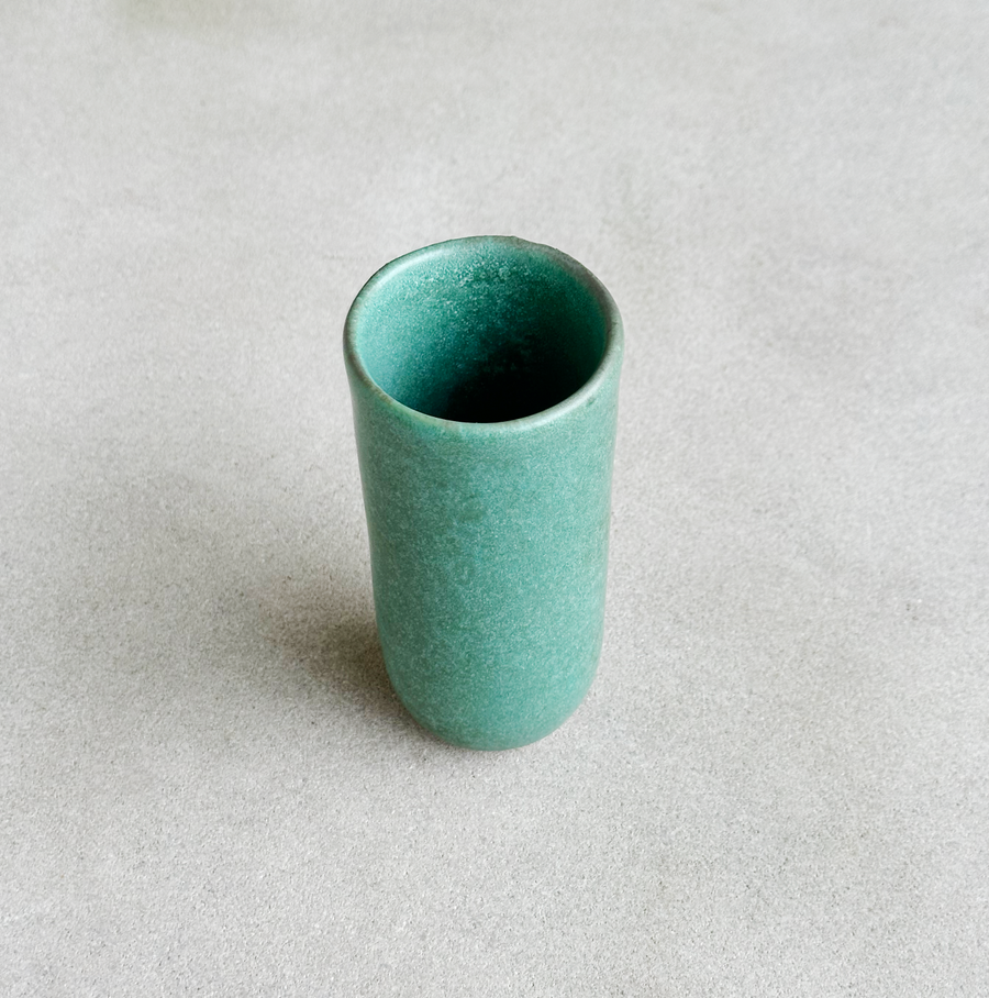 Turquoise Tall Cup