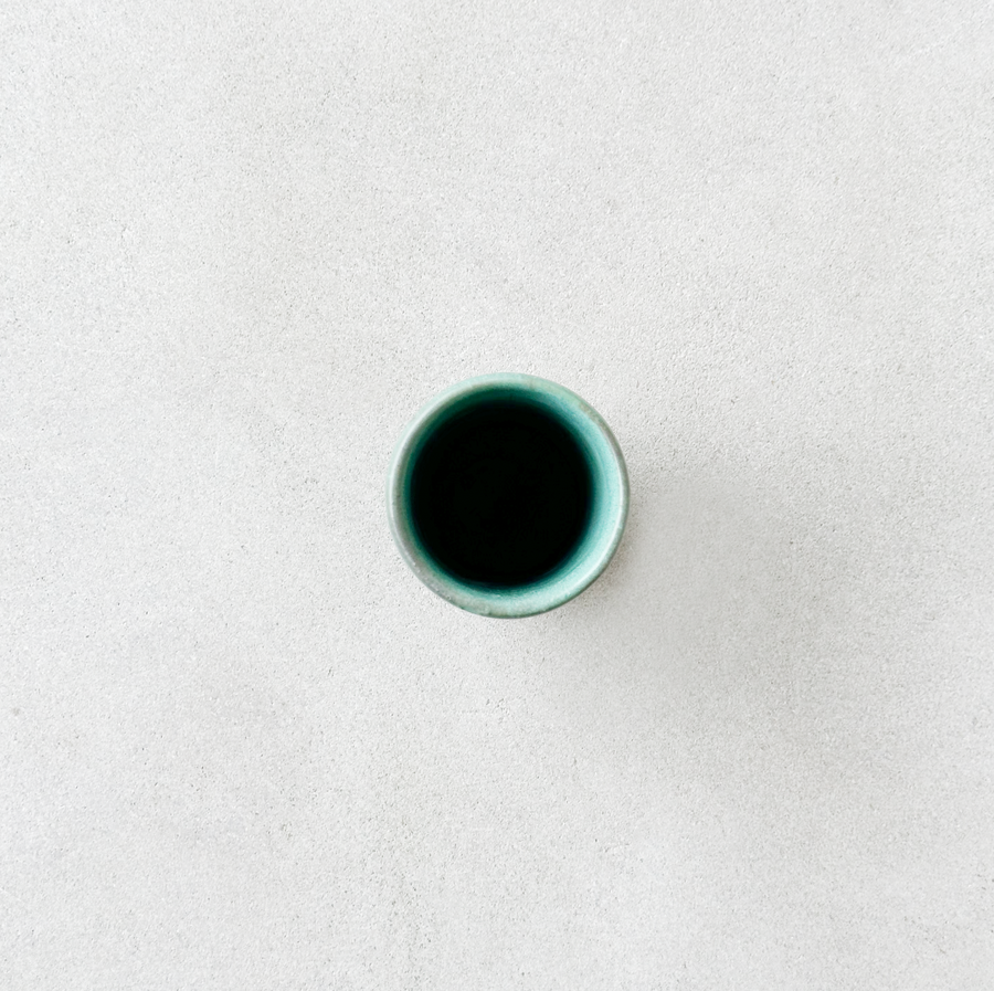 Turquoise Tall Cup