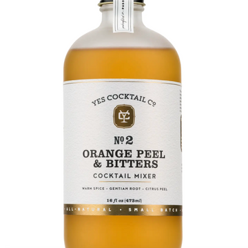 Orange Peel and Bitters Cocktail Mixer