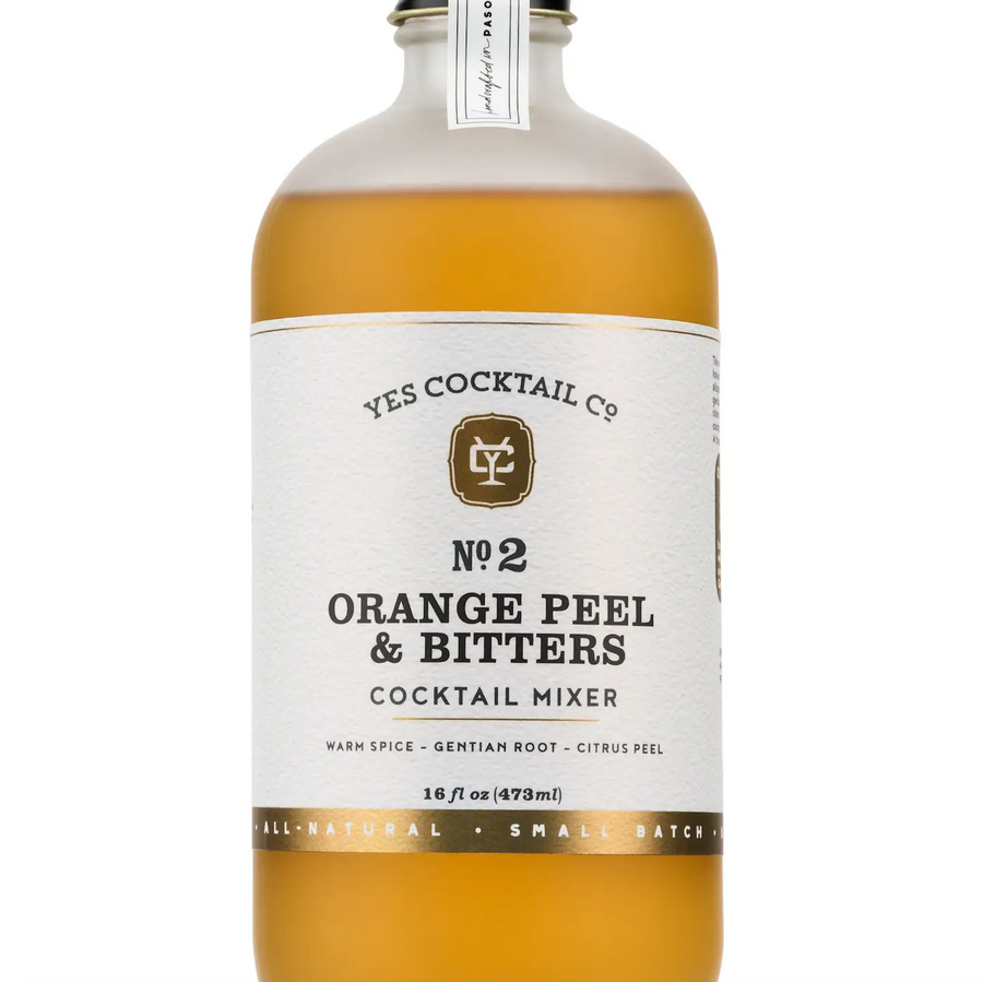 Orange Peel and Bitters Cocktail Mixer