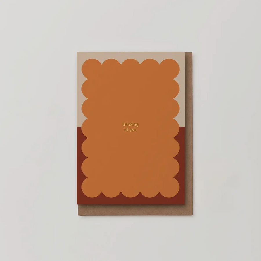 Thinking of You Foiled Greeting Card