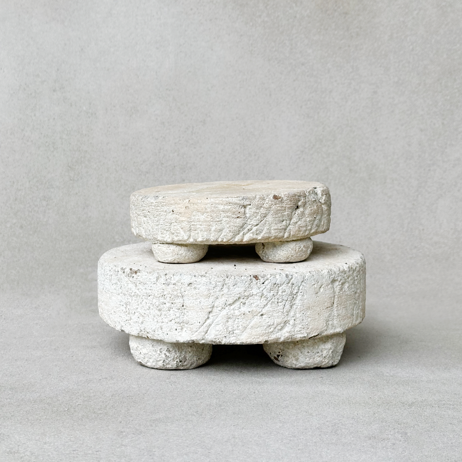 Primitive Round Pedestals