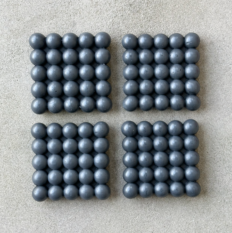 Bulla Coasters / Charcoal