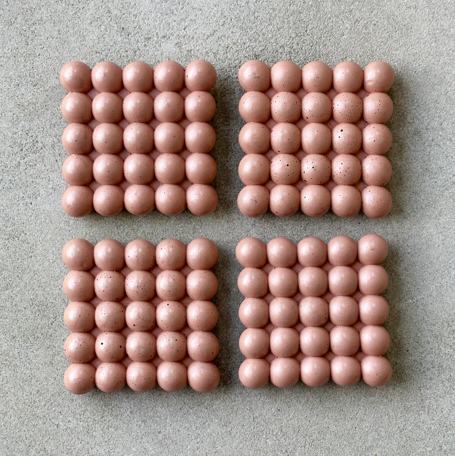 Bulla Coasters / Dusty Rose