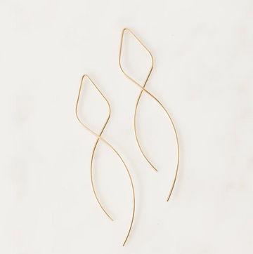 Figure Eight Threaders Earrings