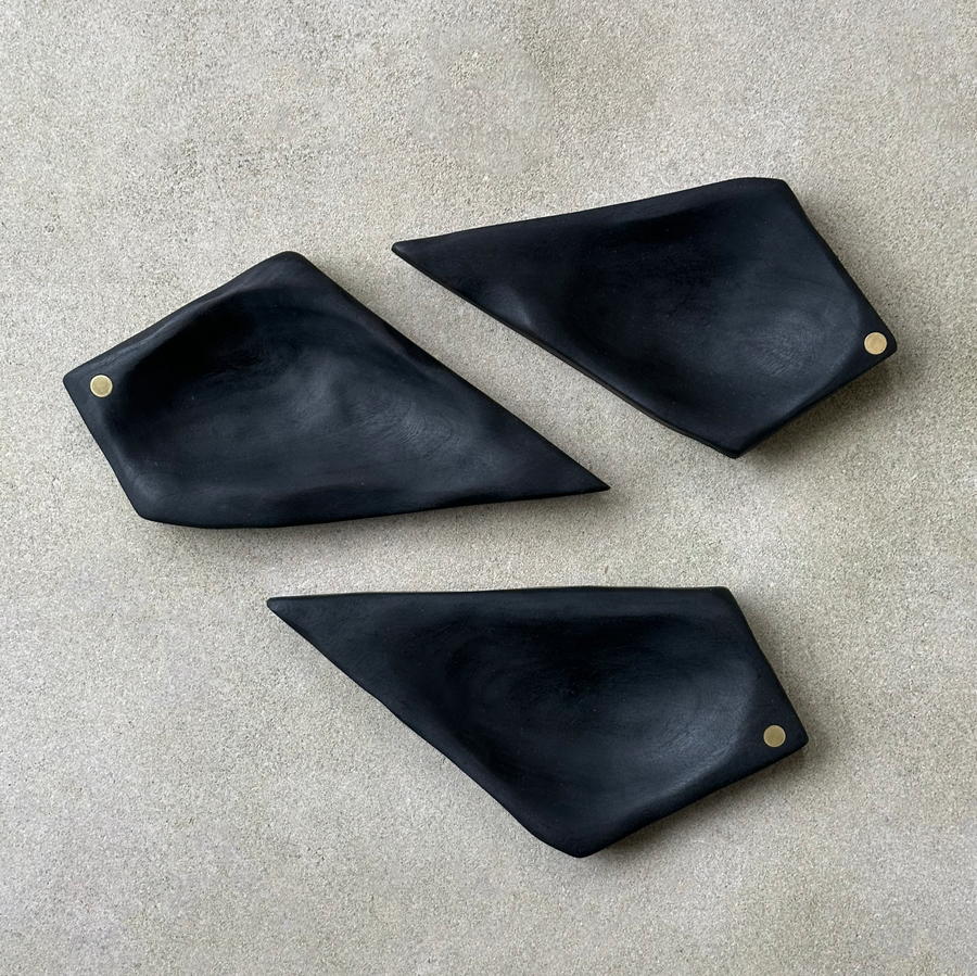 Cherry Trapezoid Trays
