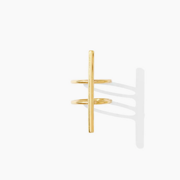 Double Band Bombshell Ring