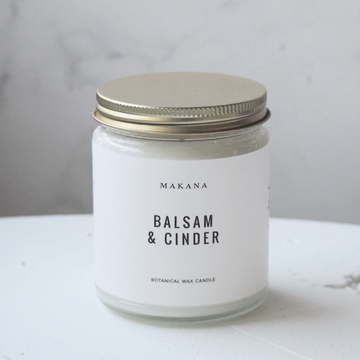 Balsam & Cinder - Modern Apothecary Jar Candle 8 oz