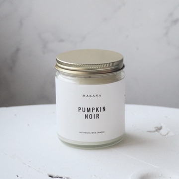 Pumpkin Noir - Modern Apothecary Jar Candle 8 oz