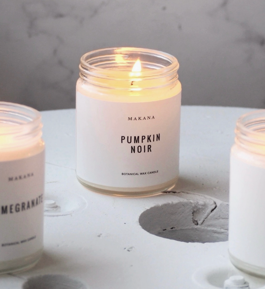 Pumpkin Noir - Modern Apothecary Jar Candle 8 oz