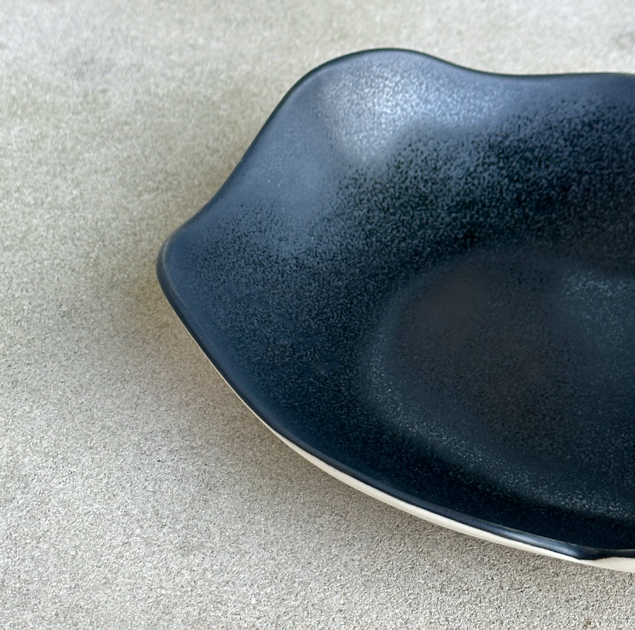 Mineral Curves Low Bowl