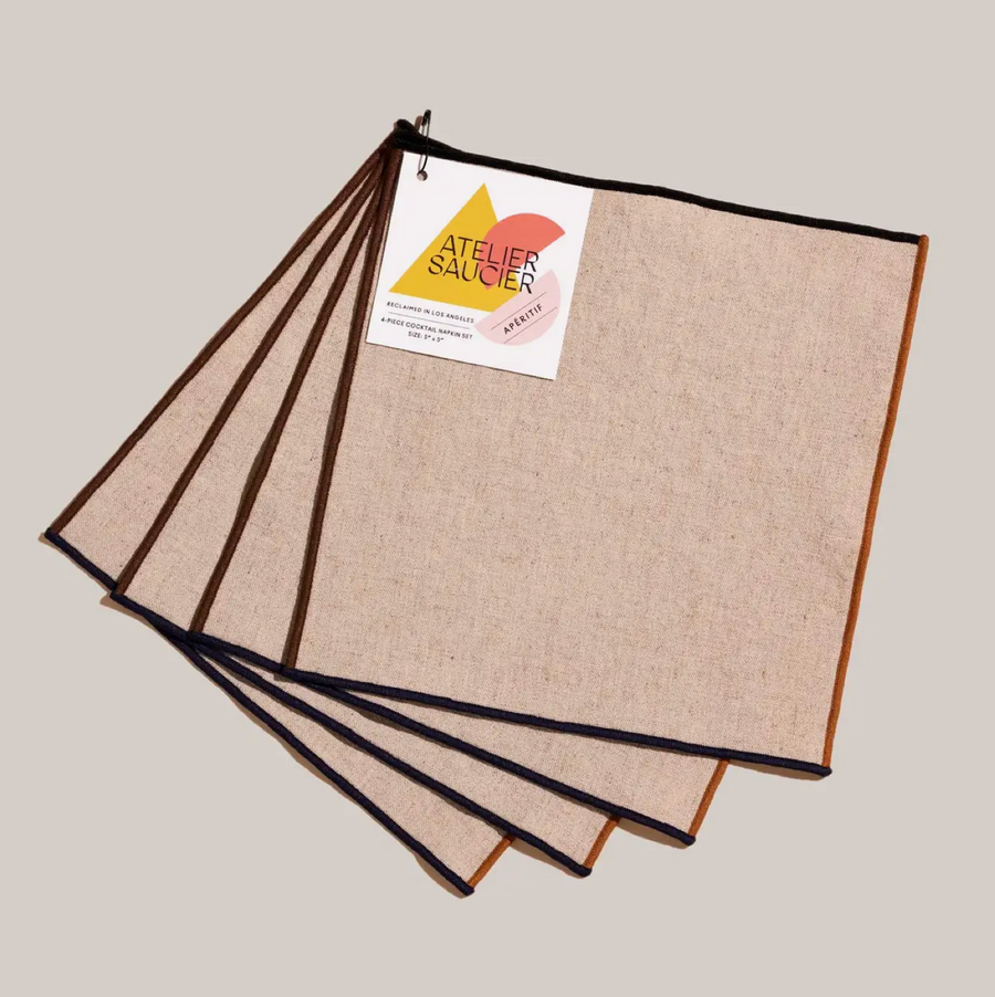Dune Appetizer Napkins | Set of 4