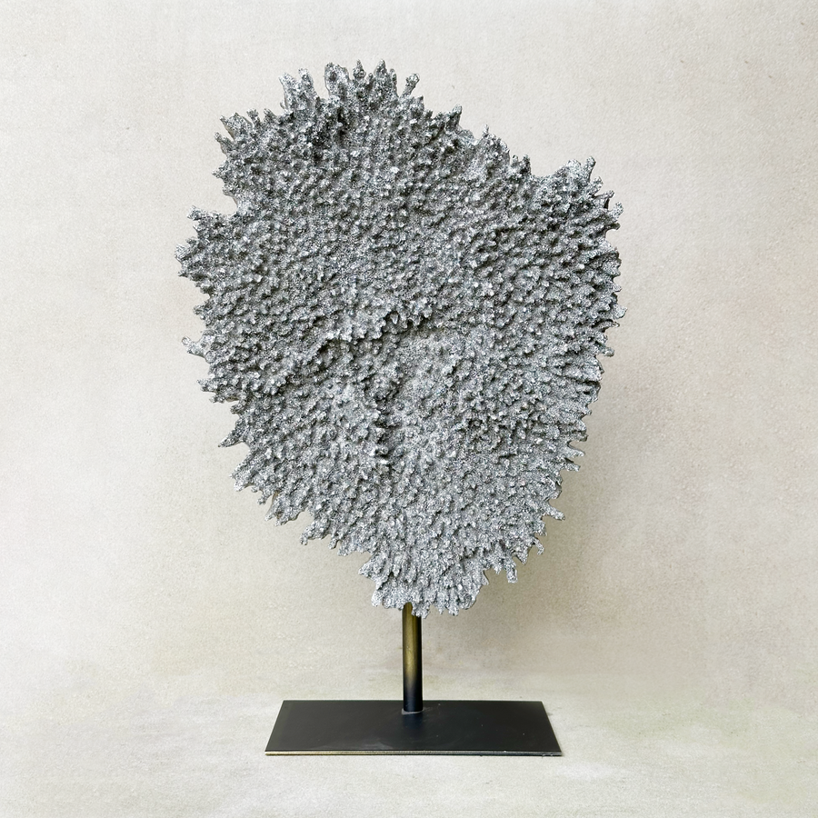 Metal Coral Sculpture