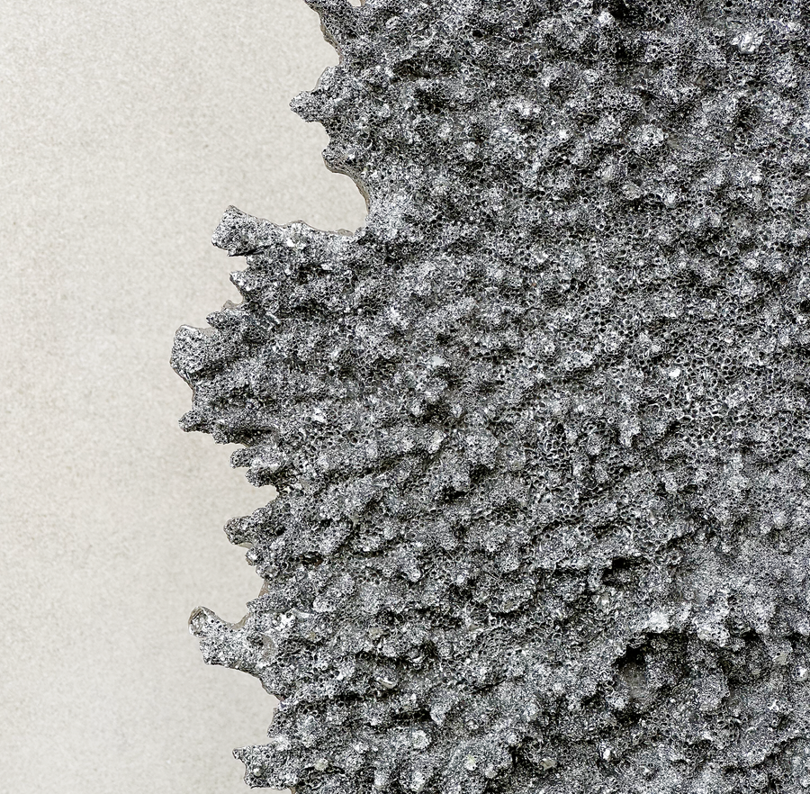 Metal Coral Sculpture
