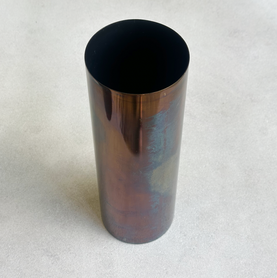 Metal Canister Vase