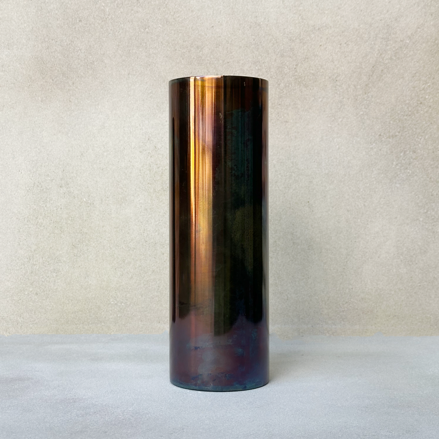Metal Canister Vase