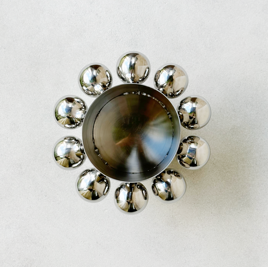 Metal Ball Vase / Short