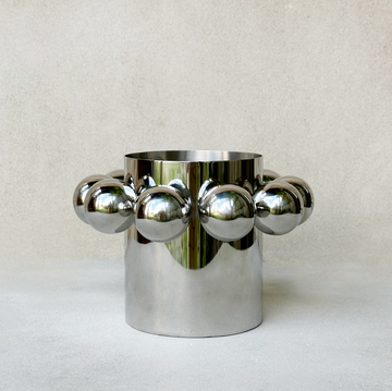 Metal Ball Vase / Short