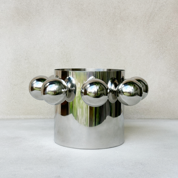 Metal Ball Vase / Medium