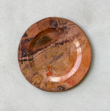 Faux Patina Decorative Tray