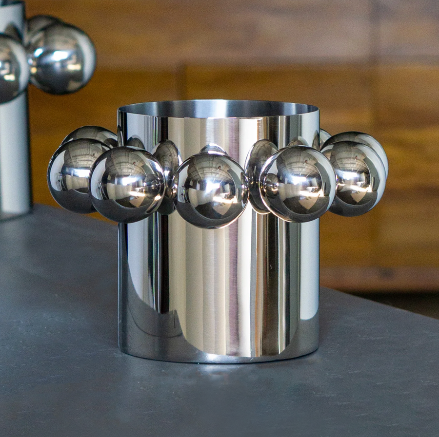 Metal Ball Vase / Short